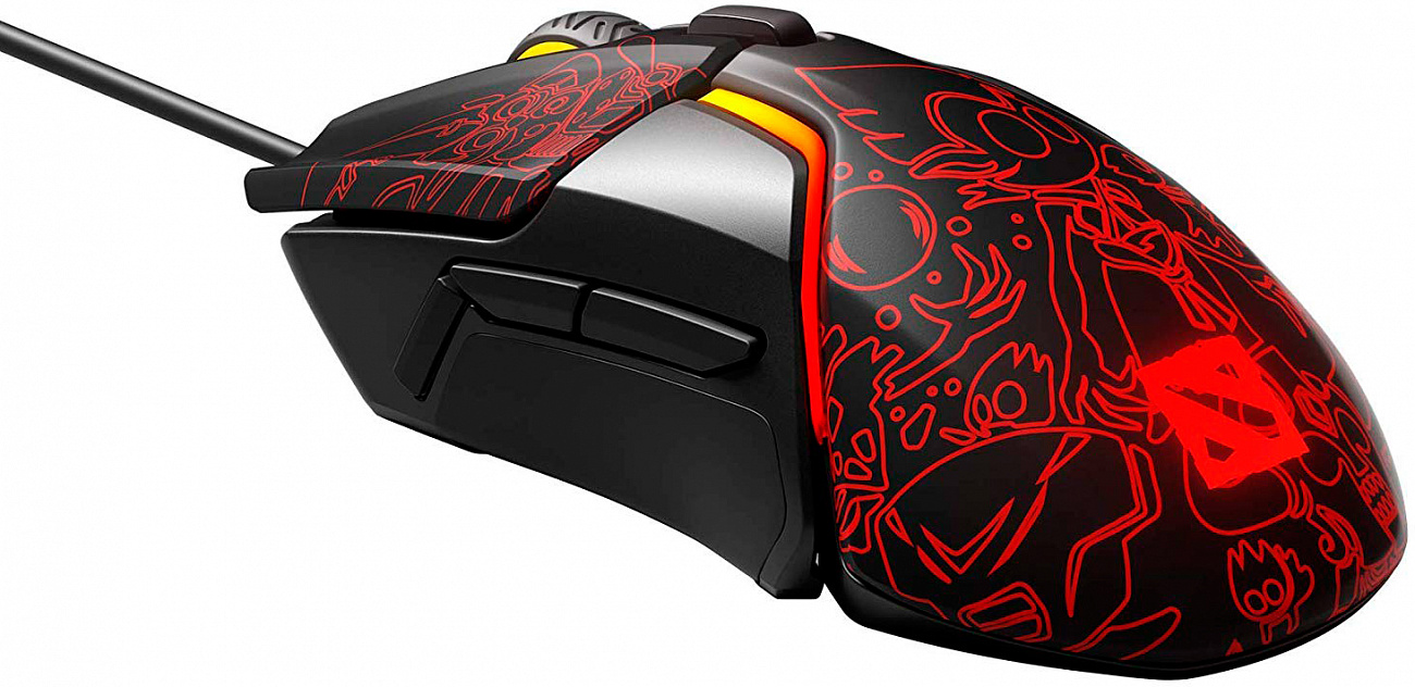 Игровая мышь Steelseries Rival 600 1158381 (Dota 2 Edition) купить в интернет-магазине icover