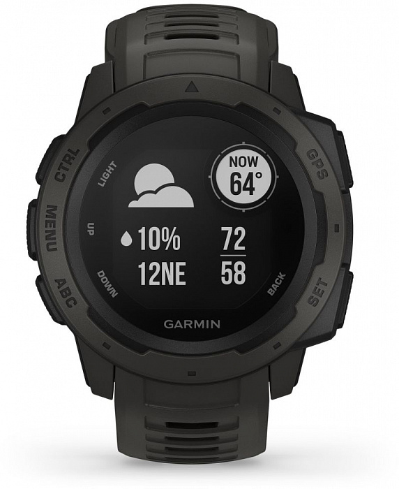 Умные часы Garmin Instinct 010-02064-00 (Graphite) купить в интернет-магазине icover