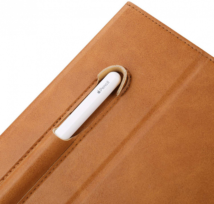 Чехол Jisoncase Mircofiber Leather Case (JS-PRO-45M20) для iPad Pro 11 (Braun) купить в интернет-магазине icover