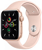 Умные часы Apple Watch SE 44mm GPS MYDR2RU/A (Gold/Pink Sand) купить в интернет-магазине icover