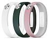 Sony SWR110 (S) - комплект браслетов для Sony SmartBand (белый, бледно-розовый, тёмно-зелёный) купить в интернет-магазине icover