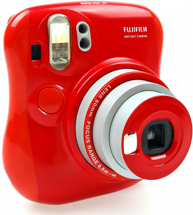 Fujifilm Instax MINI 25 - фотокамера моментальной печати (Red) купить в интернет-магазине icover