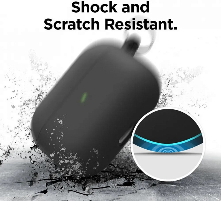 Чехол Elago Liquid Hang Case (EAPPRH-HANG-BK) для AirPods Pro (Black) купить в интернет-магазине icover