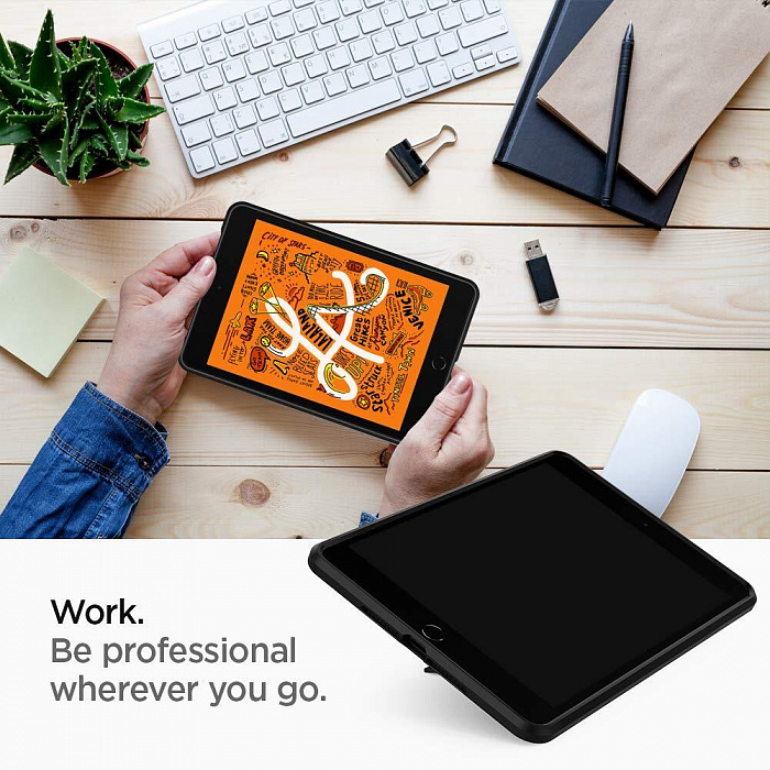 Чехол Spigen Tough Armor TECH (051CS26114) для iPad Mini 5 (Black) купить в интернет-магазине icover