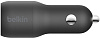 Автомобильное зарядное устройство Belkin Boost Charge (F7U100btBLK) USB-C/USB-A (Black) купить в интернет-магазине icover