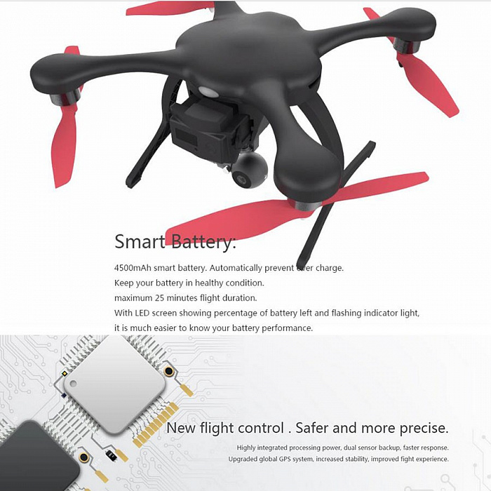 Квадрокоптер Ehang GHOSTDRONE 2.0 Aerial + (Black) купить в интернет-магазине icover