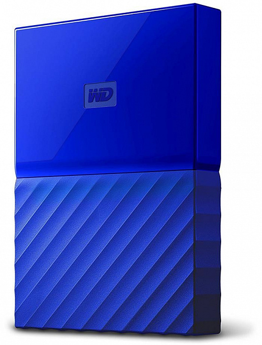 Внешний жесткий диск Western Digital My Passport 2.5" USB 3.0 4Tb HDD WDBUAX0030BBL-EEUE (Blue) купить в интернет-магазине icover