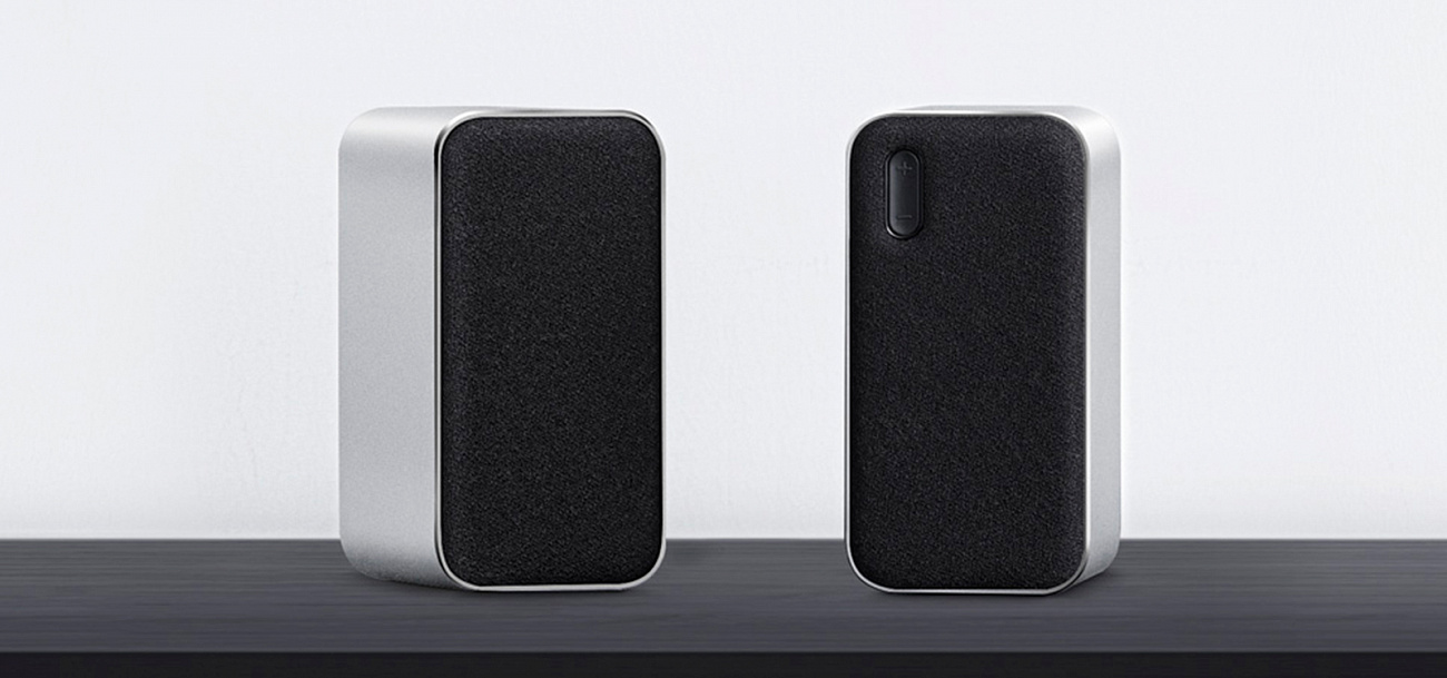 Беспроводные колонки для ПК Xiaomi Mi Bluetooth Wireless Computer Speaker (Silver) купить в интернет-магазине icover