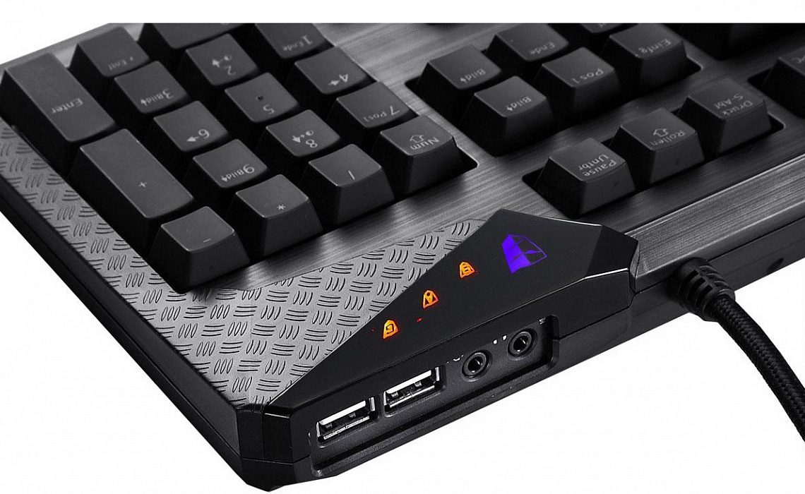 Tesoro Durandal TS-G1NL - игровая клавиатура (Black/Cherry MX Black) купить в интернет-магазине icover