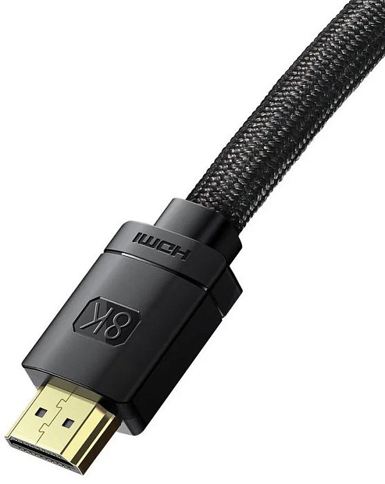 Кабель Baseus High Definition HDMI Adapter Cable (CAKGQ-J01) 8K/1m (Black) купить в интернет-магазине icover