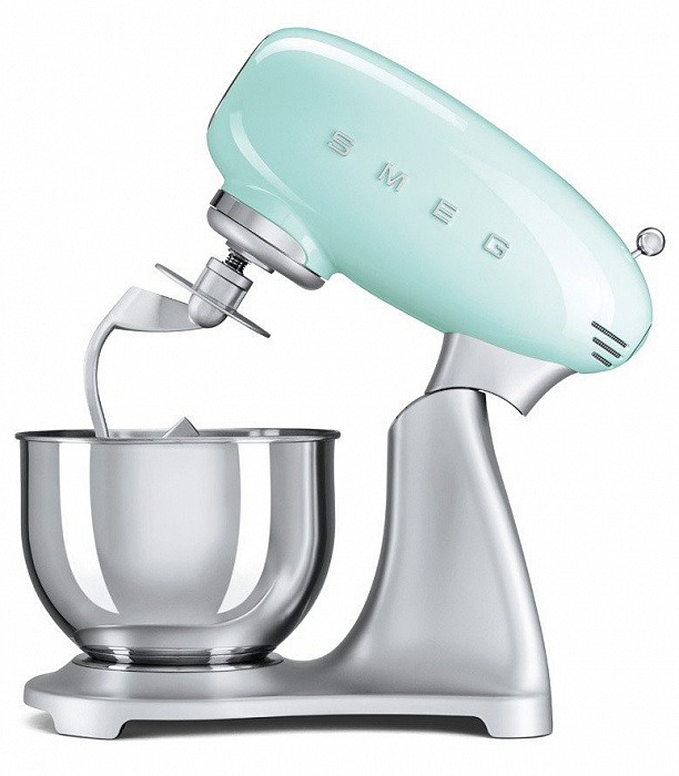 Планетарный миксер Smeg SMF01PGEU (Green Water) купить в интернет-магазине icover