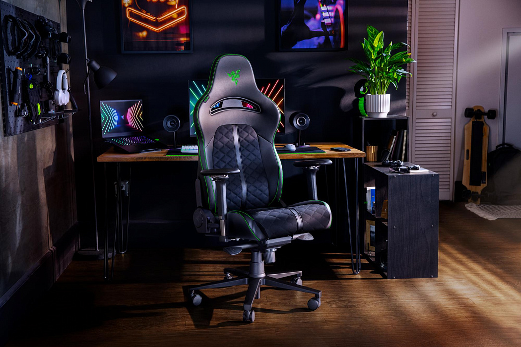 Игровое кресло Razer Enki RZ38-03720100-R3G1 (Green) купить в интернет-магазине icover