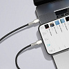 Кабель Baseus Cafule Metal (CATLJK-B01) USB-C/Lightning 2m (Black) купить в интернет-магазине icover