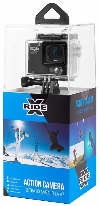 XRide Ultra HD (DV755) - экшн-камера (Black) купить в интернет-магазине icover