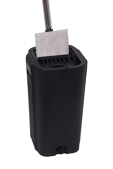 Швабра и ведро с отжимом Ridberg Scrape Mop Grand (Black) купить в интернет-магазине icover