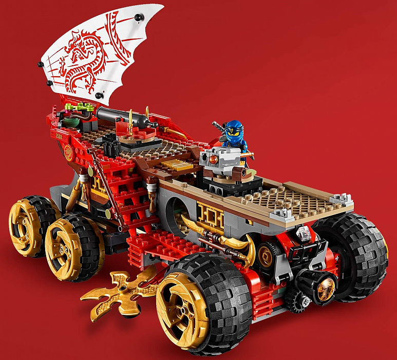 Конструктор Lego Ninja Go Land Bounty 70677 (Red) купить в интернет-магазине icover