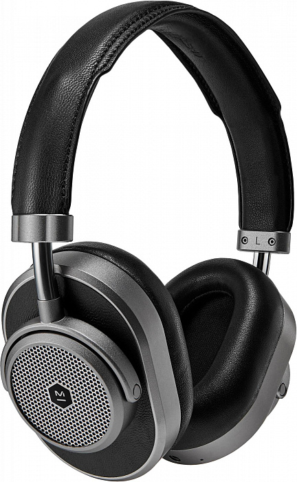 Bluetooth-наушники с микрофоном Master&Dynamic MW65 ANC (Gunmetal/Black Leather) купить в интернет-магазине icover