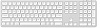 Беспроводная клавиатура Satechi Aluminium Bluetooth (ST-AMBKS-RU) русская раскладка (Silver) купить в интернет-магазине icover