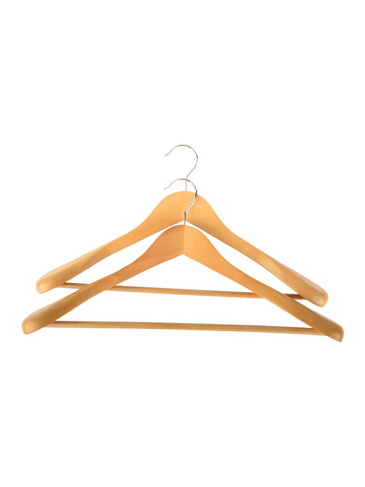 Вешалка-плечики для одежды деревянные широкие Ridberg 6 шт (Brown) купить в интернет-магазине icover