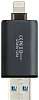 Внешний накопитель Transcend JetDrive Go 300 128Gb USB 3.1/Lightning (TS128GJDG300K) для устройств Apple (Black) купить в интернет-магазине icover