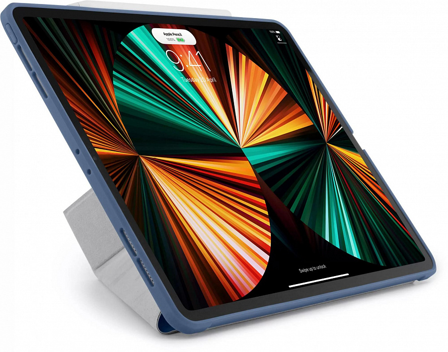Чехол Pipetto Origami (PI39-51-R) для iPad Pro 12.9" 2018-2021 (Blue) купить в интернет-магазине icover