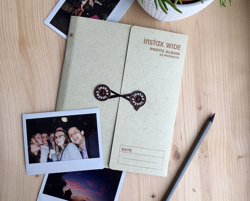 Альбом Fujifilm Instax Wide (Light Brown) купить в интернет-магазине icover