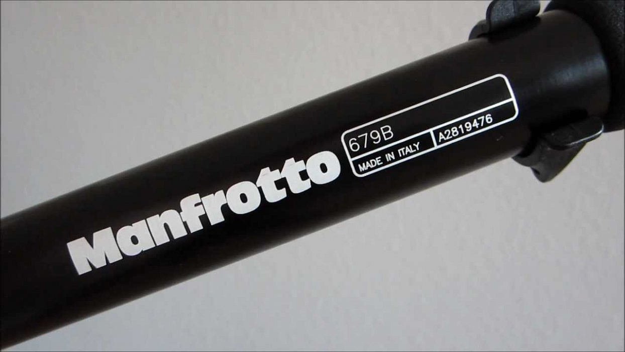 Manfrotto 679B - монопод (Black) купить в интернет-магазине icover