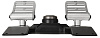 Saitek Pro Flight Combat Rudder Pedals (SCB432020002/02/1) - педали для авиасимуляторов (Black/Steel) купить в интернет-магазине icover