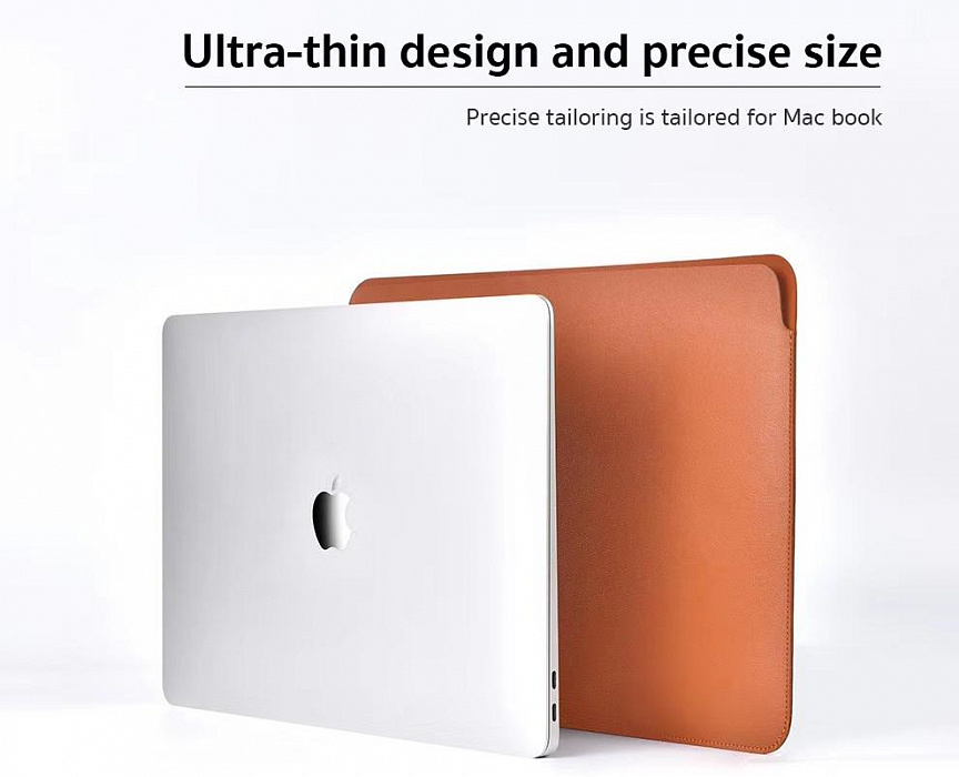Чехол COTEetCI Leather Liner Bag (MB1018-BR) для MacBook Air/Pro 13" (Brown) купить в интернет-магазине icover