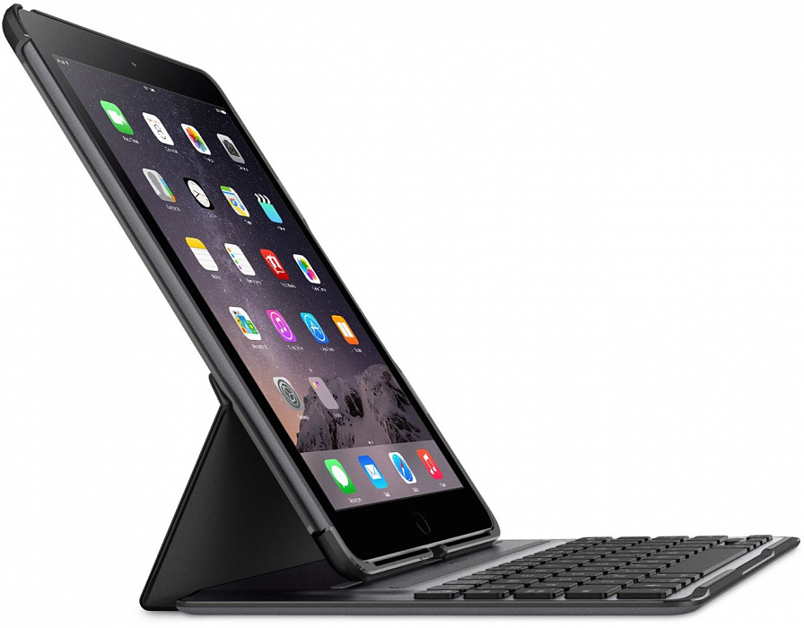 Belkin Qode Ultimate Pro (F5L176EABLK) - чехол-клавиатура для iPad Air 2 (Black) купить в интернет-магазине icover