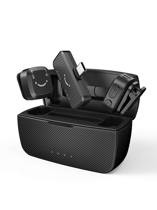 Беспроводной микрофон Fifine M12 (Black) купить в интернет-магазине icover