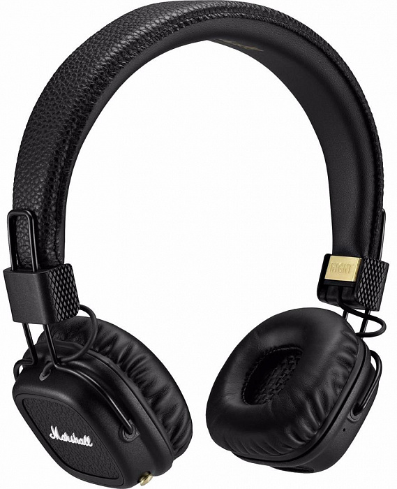 Беспроводные накладные наушники Marshall Major II Bluetooth (Black) купить в интернет-магазине icover