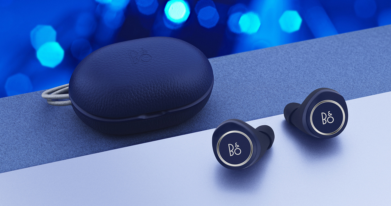 Bluetooth-наушники Bang & Olufsen Beoplay E8 с микрофоном (Late Night Blue) купить в интернет-магазине icover
