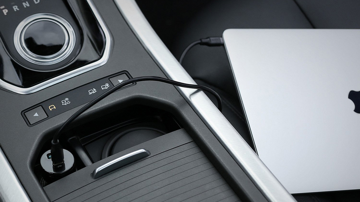 Автомобильная зарядка Aukey СС-Y7 Power Delivery 2.0 USB-C (Black) купить в интернет-магазине icover