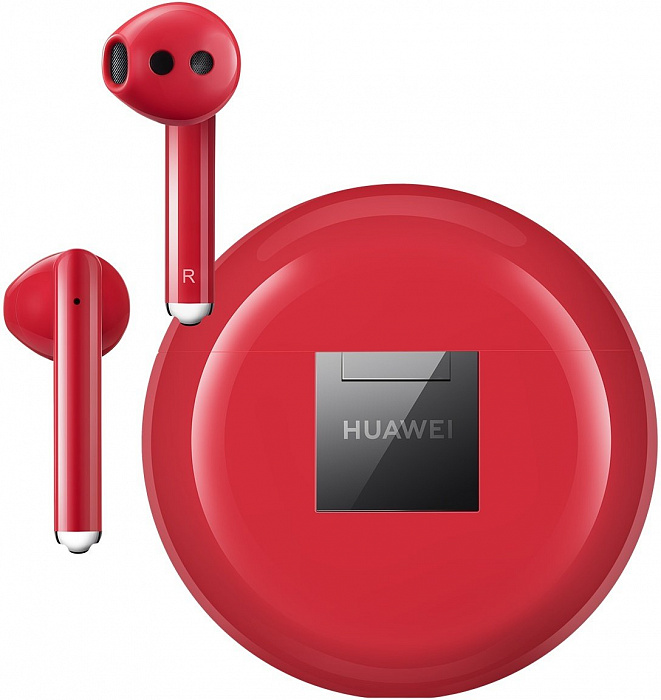 Беспроводные наушники Huawei Freebuds 3 (Red) купить в интернет-магазине icover