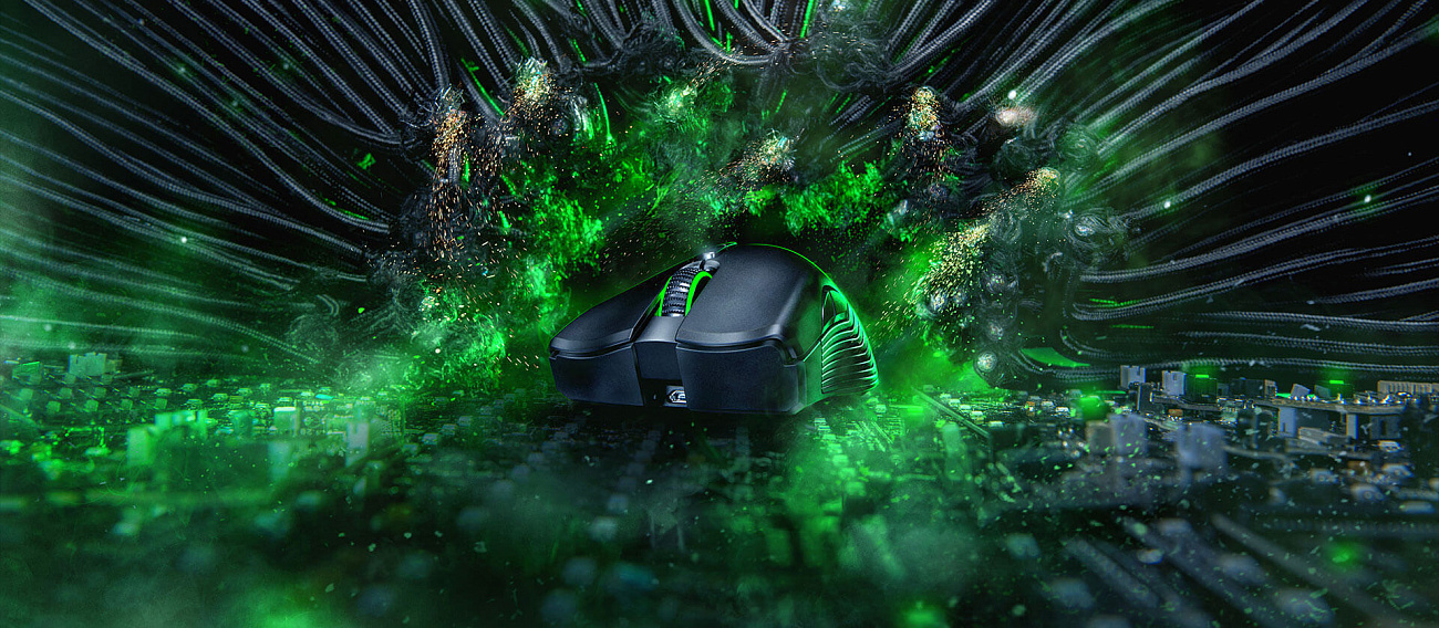 Игровая мышь Razer Mamba Wireless RZ01-02710100-R3M1 (Black) купить в интернет-магазине icover
