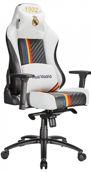 Игровое кресло Tesoro Real Madrid MB730-RM (White) купить в интернет-магазине icover