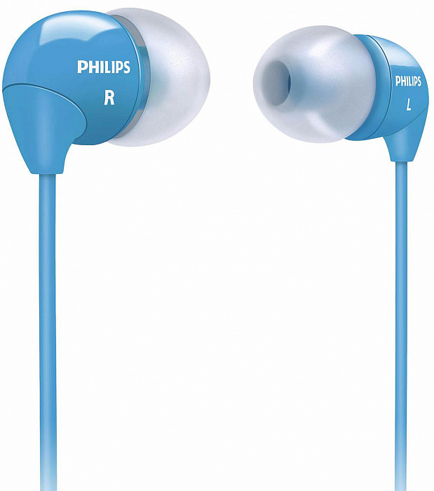 Philips SHE3590 - внутриканальные наушники (Blue) купить в интернет-магазине icover