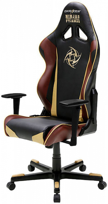 Компьютерное кресло DXRacer Ninjas in Pyjamas OH/RE126/HKC/NIP (Brown) купить в интернет-магазине icover