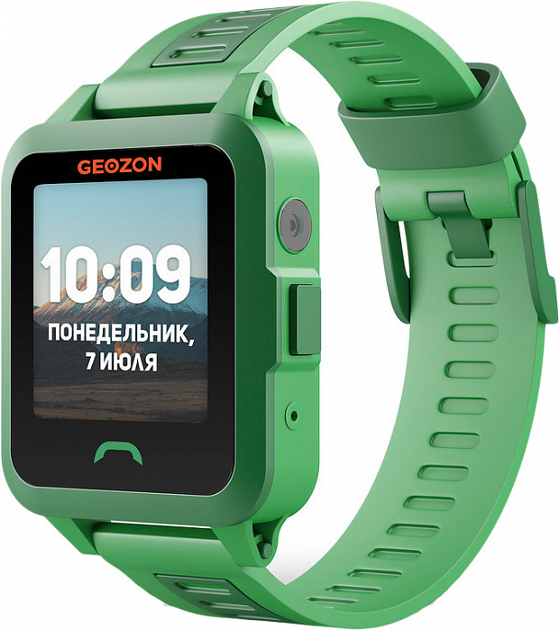 Детские умные часы Geozon Active (Green) купить в интернет-магазине icover