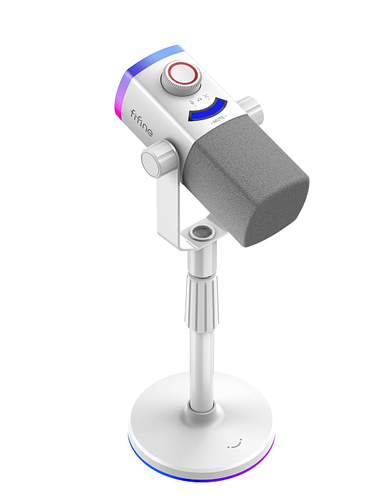 Динамический микрофон FIFINE AmpliGame AM8 PROS (White) купить в интернет-магазине icover