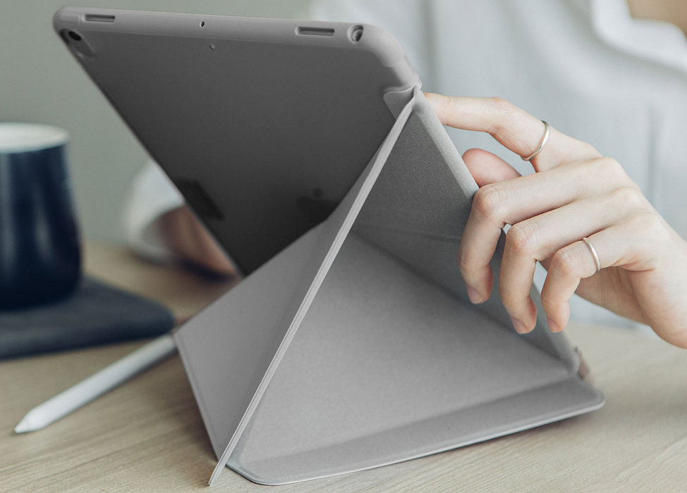 Чехол-книжка Moshi VersaCover (99MO056013) для iPad Pro/Air 10.5" (Stone Grey) купить в интернет-магазине icover