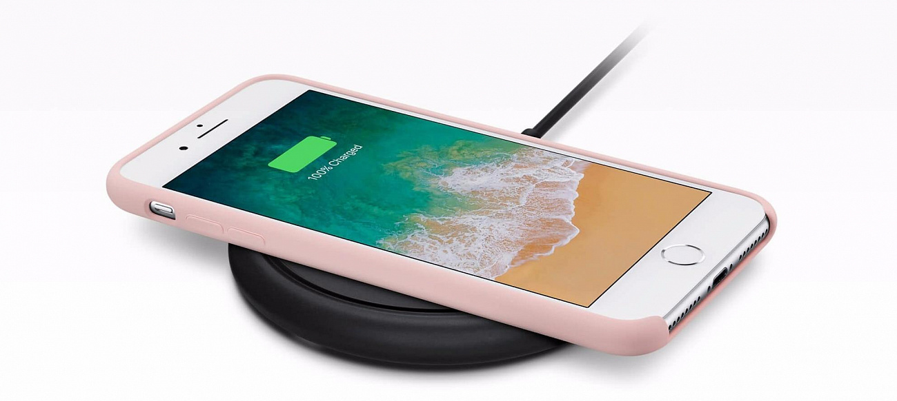 Беспроводное зарядное устройство Mophie Wireless Charging Base для iPhone 8/8 Plus/X (Black) купить в интернет-магазине icover