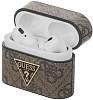 Чехол Guess CG Mobile (GUACAPVSATML4GB) для AirPods Pro (Brown) купить в интернет-магазине icover