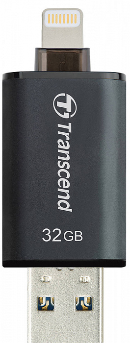 Внешний накопитель Transcend JetDrive Go 300 32Gb USB 3.1/Lightning (TS32GJDG300K) для устройств Apple (Black) купить в интернет-магазине icover