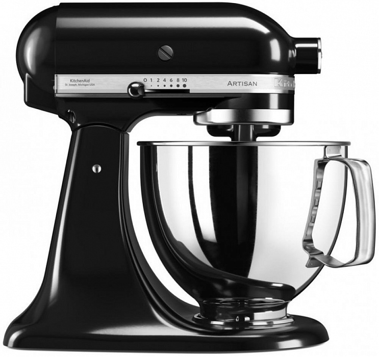 Планетарный миксер KitchenAid Artisan 5KSM125EOB (Black) купить в интернет-магазине icover