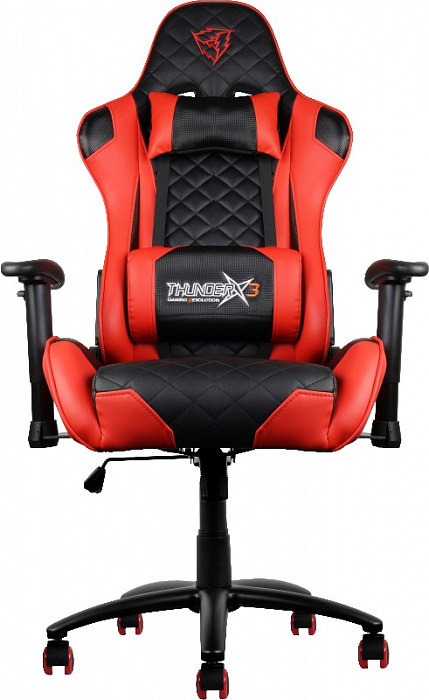 Игровое кресло ThunderX3 TGC12 TX3-12BR (Red/Black) купить в интернет-магазине icover