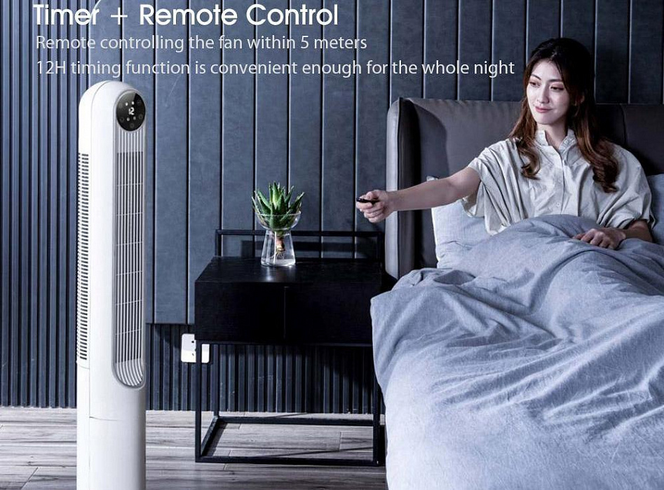 Вентилятор Xiaomi Airmate Tower Fan (White) купить в интернет-магазине icover
