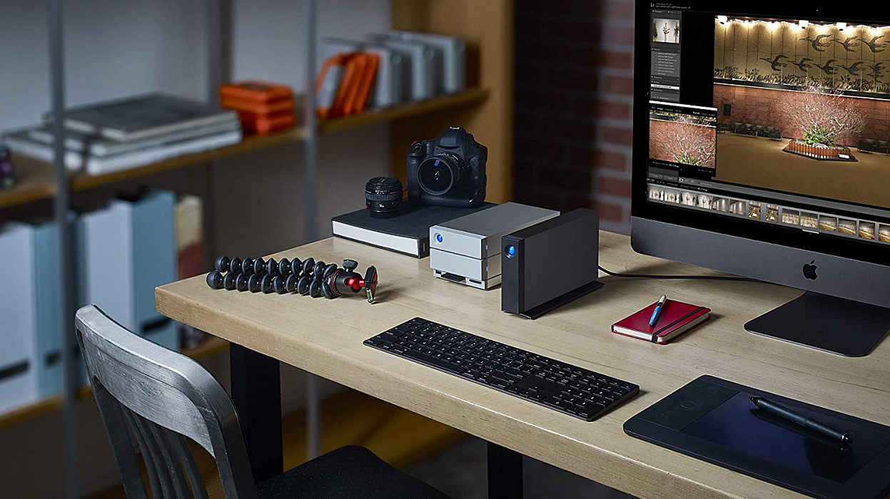 Внешний жесткий диск LaCie d2 Professional 8Tb USB-C STHA8000800 (Black) купить в интернет-магазине icover