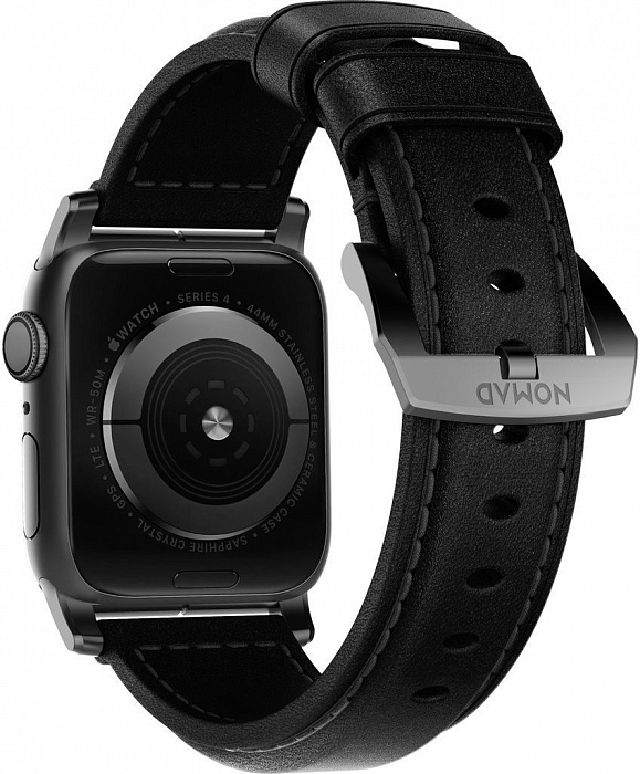 Ремешок Nomad Traditional Strap (NM1A41BT00) для Apple Watch Series SE/6/2/3/4 42/44 mm (Black) купить в интернет-магазине icover